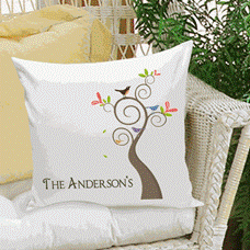 Personalized Pillow - Family Tree